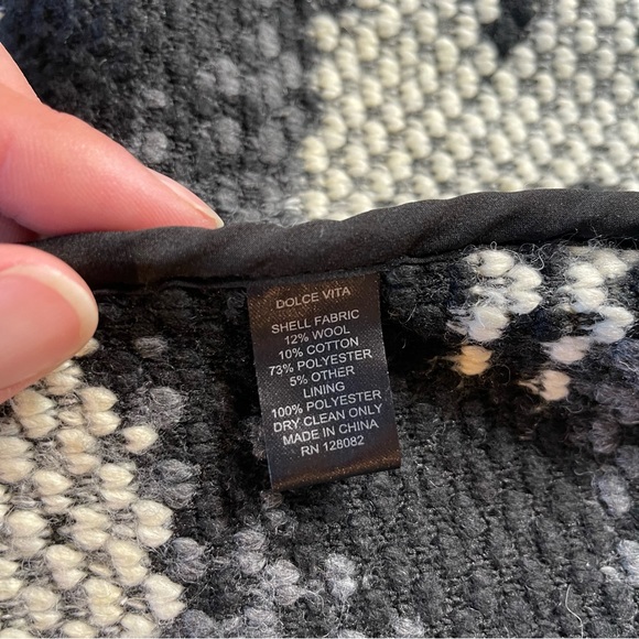 ✨2xHOST PICK✨Dolce Vita Kadias Edgy Wool Sweater Cardigan - Picture 7 of 9